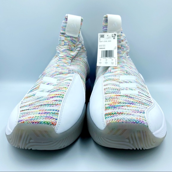 Adidas N3XT L3V3L 2020 LGBTQ Basketball Shoes 14.5 - Picture 2 of 13